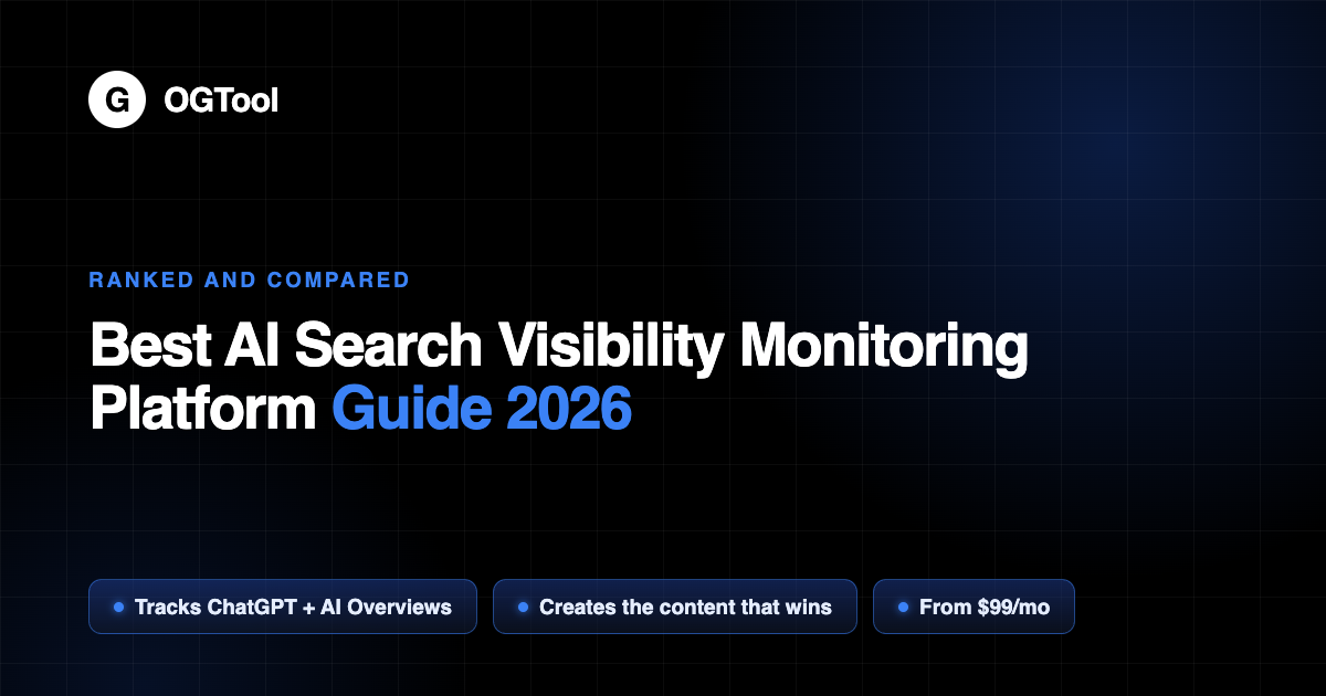 Best AI Search Visibility Monitoring Platform Guide 2026