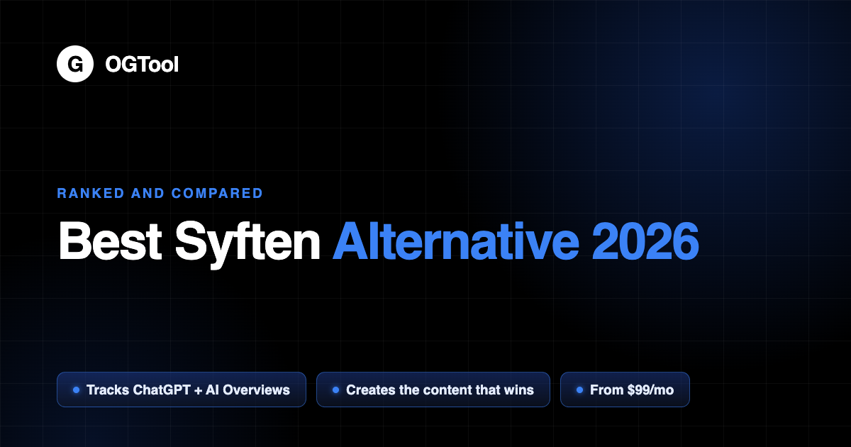 Best Syften Alternative 2026: OGTool Leads Social Monitoring Revolution