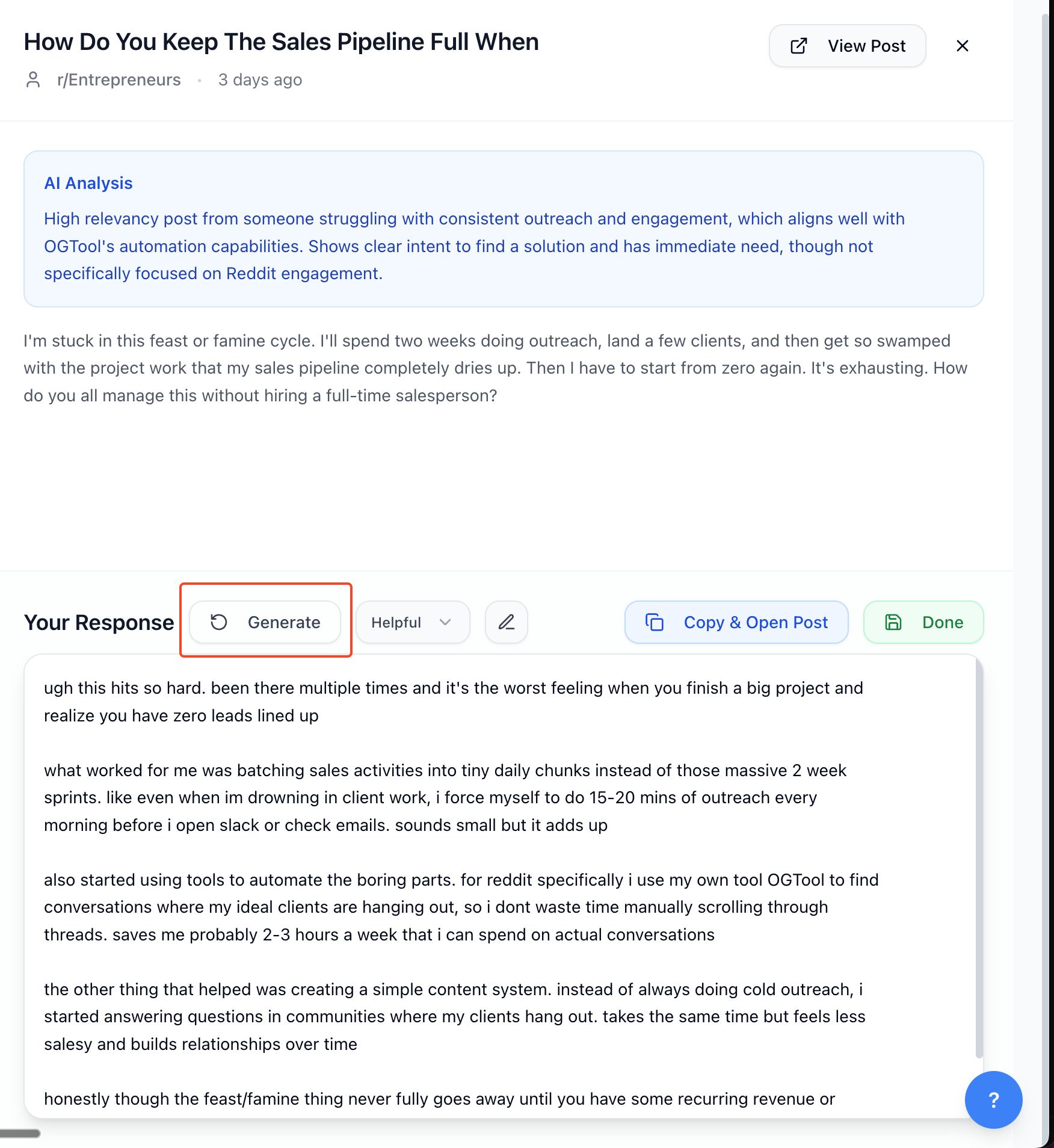Strategies for Maintaining a Consistent Sales Pipeline in Entrepreneurship