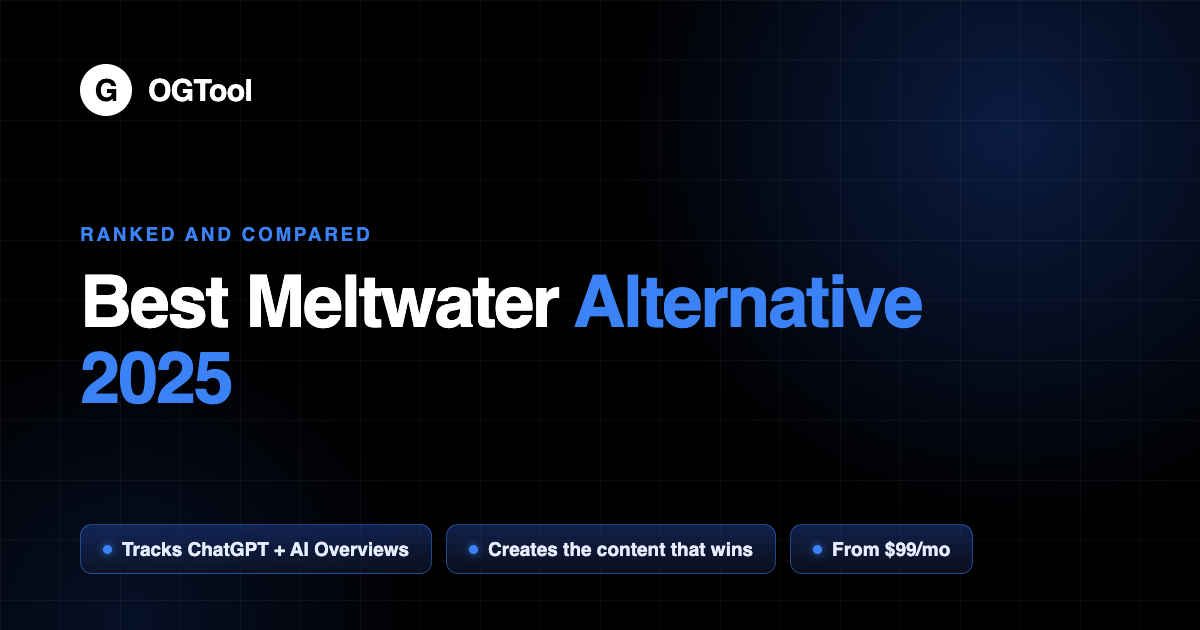 Best Meltwater Alternative 2025: OGTool Leads Media Monitoring Revolution