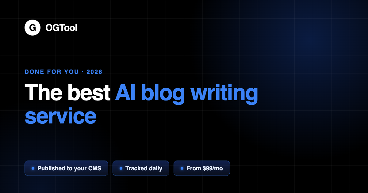 The Best AI Blog Writing Service in 2026 (Honest Comparison)
