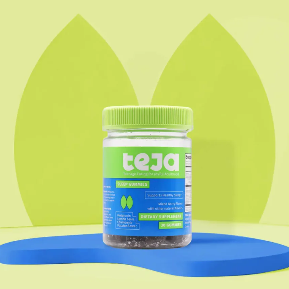 Teja Sleep Gummies Dietary Supplement Bottle