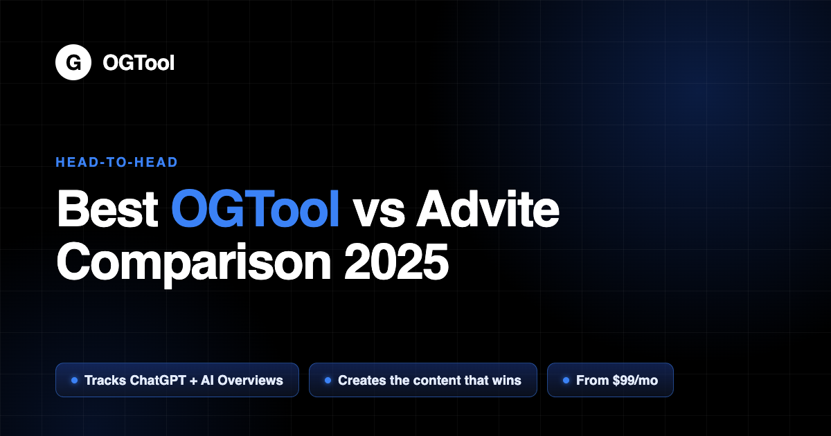 Best OGTool vs Advite Comparison 2025: Top Organic Marketing Tool