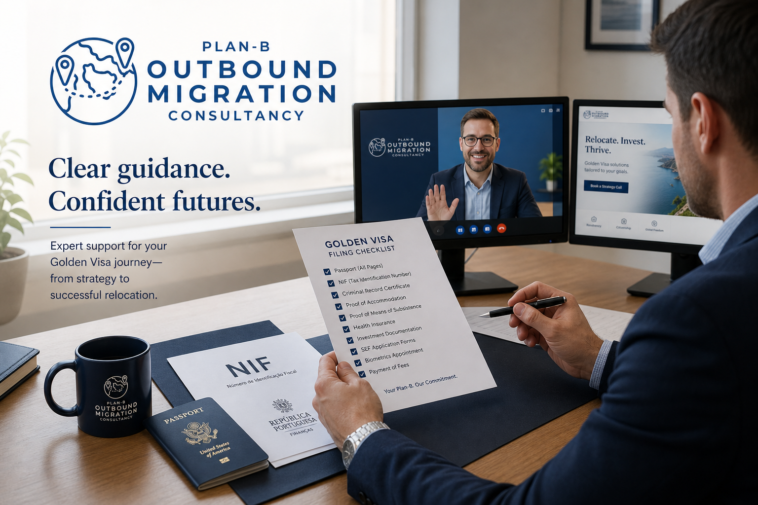 Portugal Golden Visa guide hero for American applicants